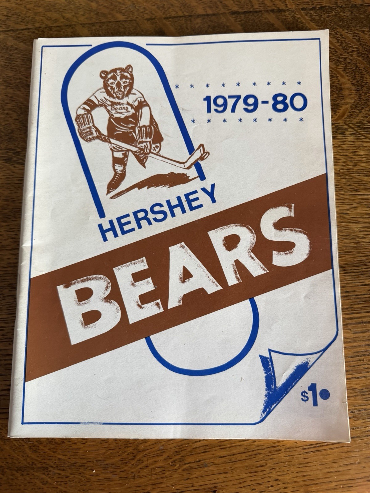 1979-1980 Hershey Bears Program