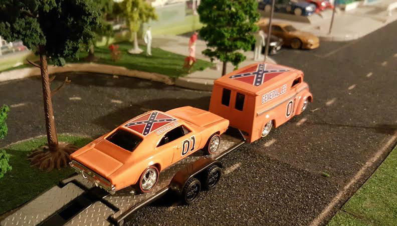 General Lee Decals 1:64 scale redline hot wheels 4 sets