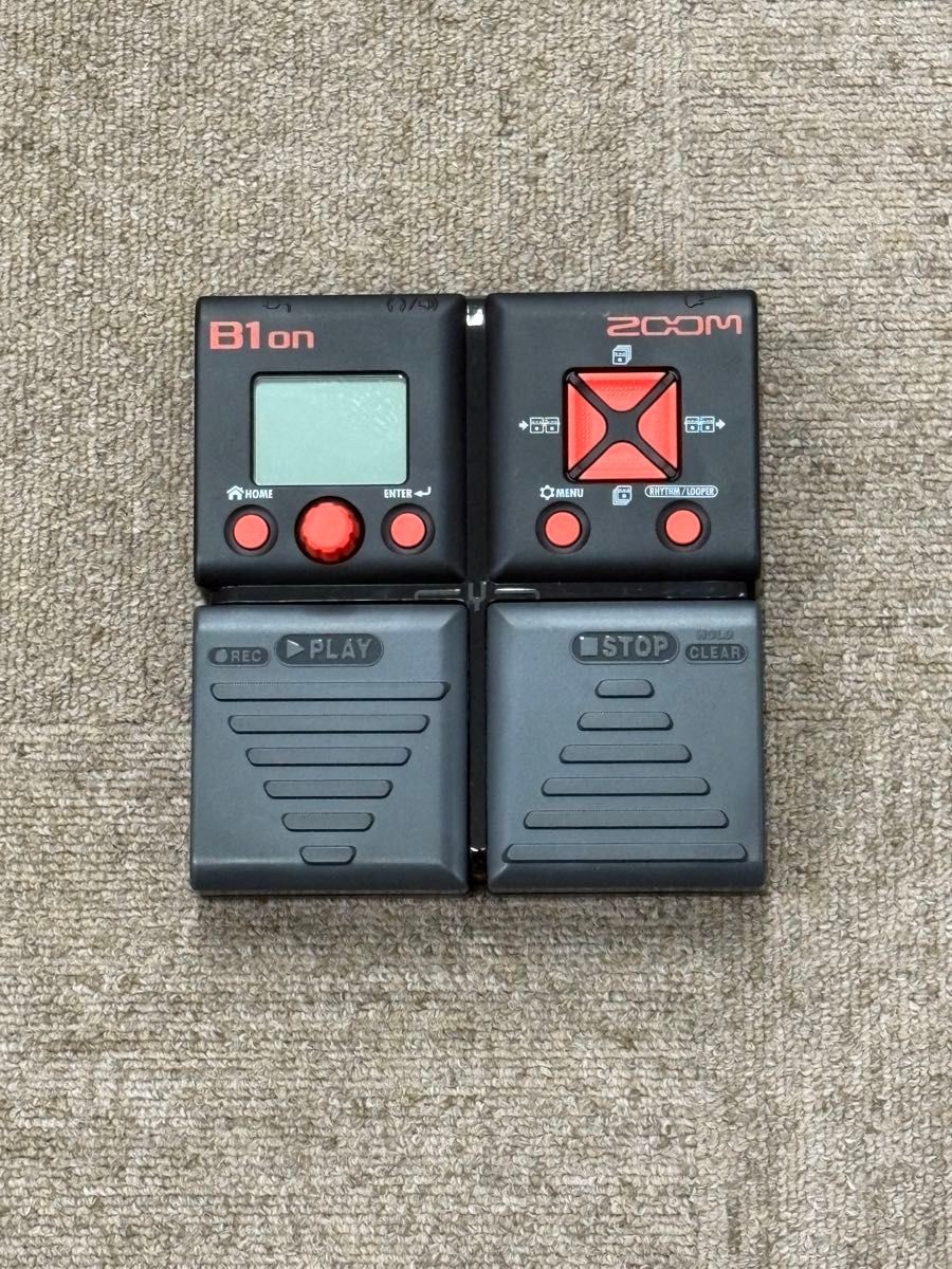 ZOOM B1on Bass Multi-Effects Processor Pedal with Looper and Drum Machine JAPAN