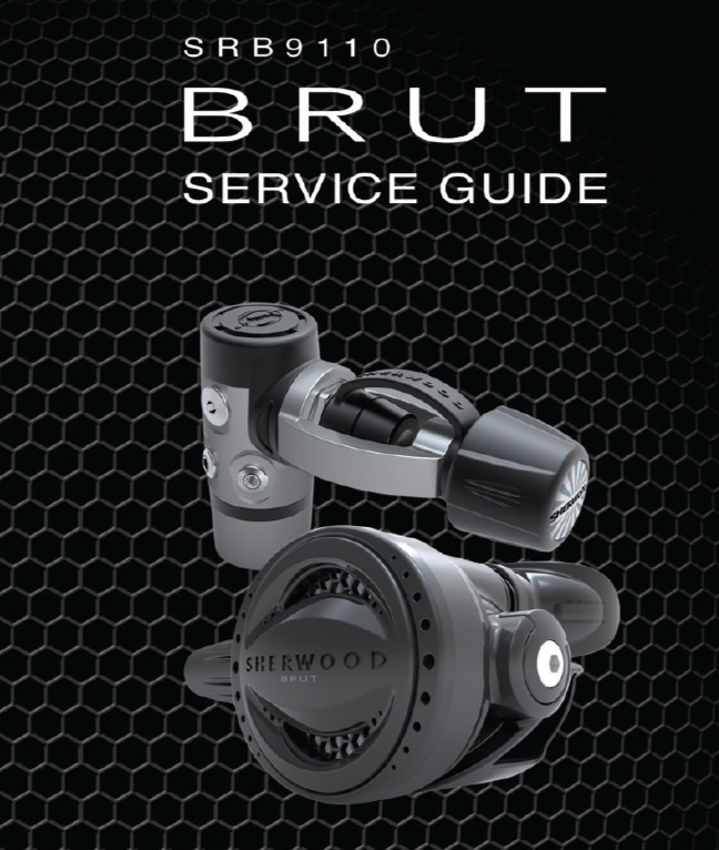 Sherwood BRUT SRB9110 Regulator Service Guide, Maintenance Manual Scuba Dive
