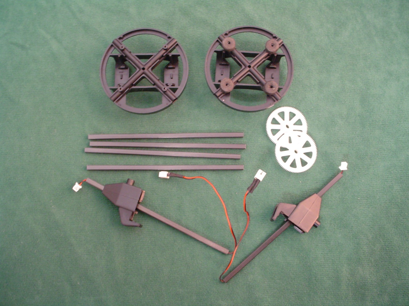 WL Toys Quadcopter V959 V969 V979 V989 V999 Frame Gear Arms with Wires Parts Lot
