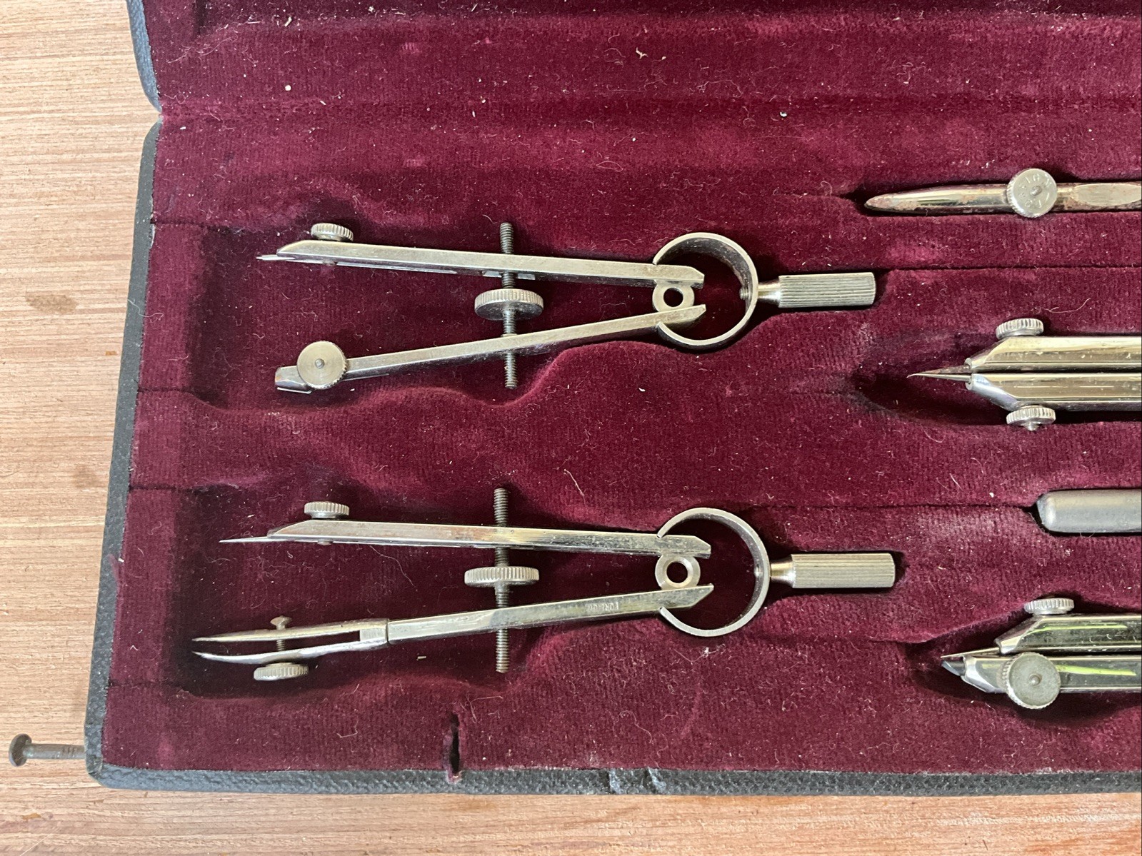 Vintage E H Ltd Foreign Compass Technical Drawing Draughtsman Boxed Set
