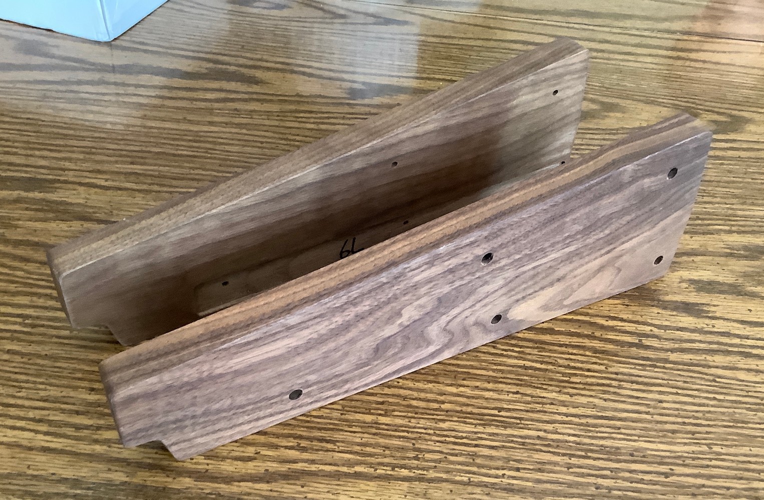 Rosen Sound Custom Real Wood End Cheek Panel Sides for Roland Juno-106 - Mint