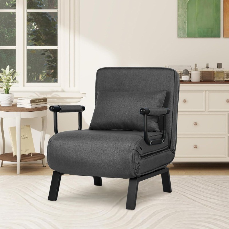 Sleep Chair Bed Comfy Convertible Sleeper Chairs Adults 5 in 1 Folding Sofa Bed