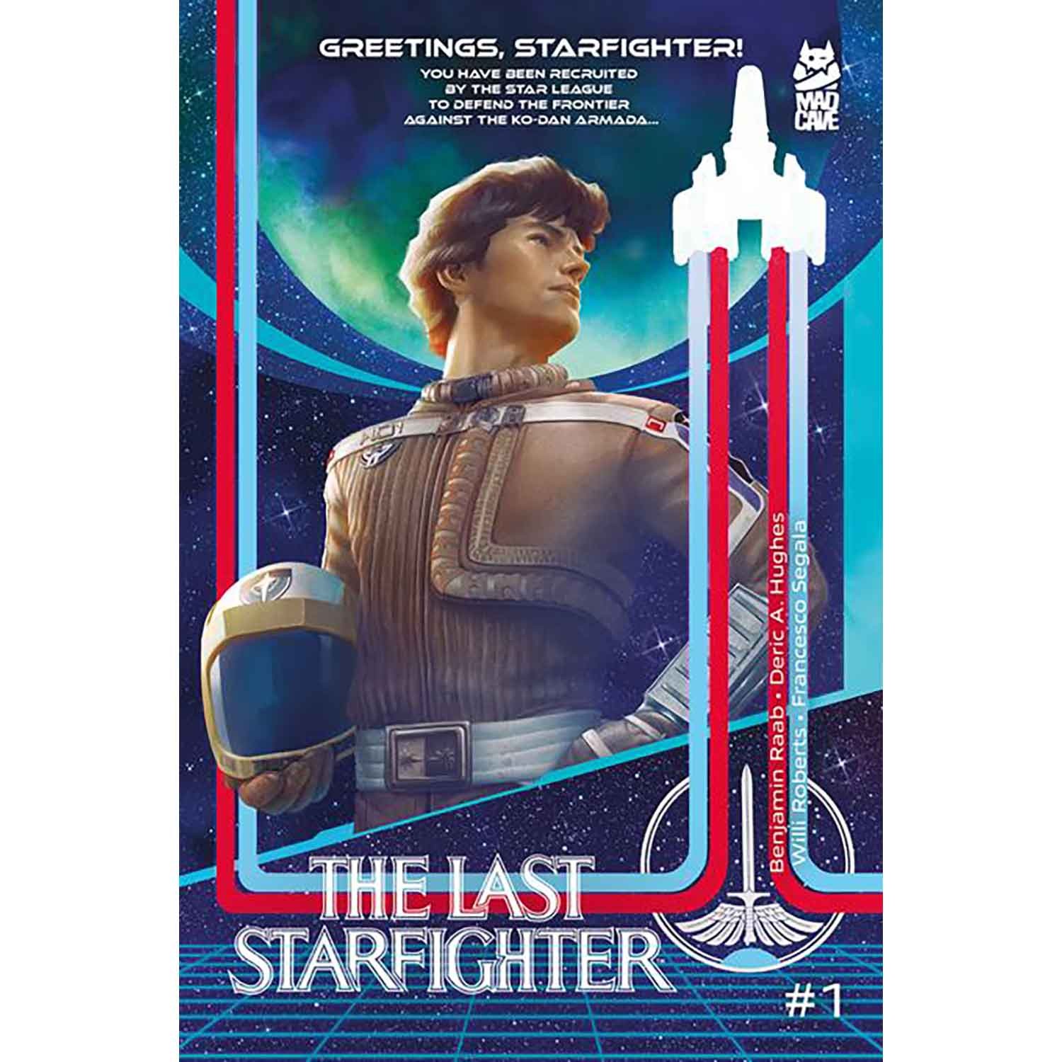 Last Starfighter #1 Cover B Rahzzah Variant Mad Cave Studios