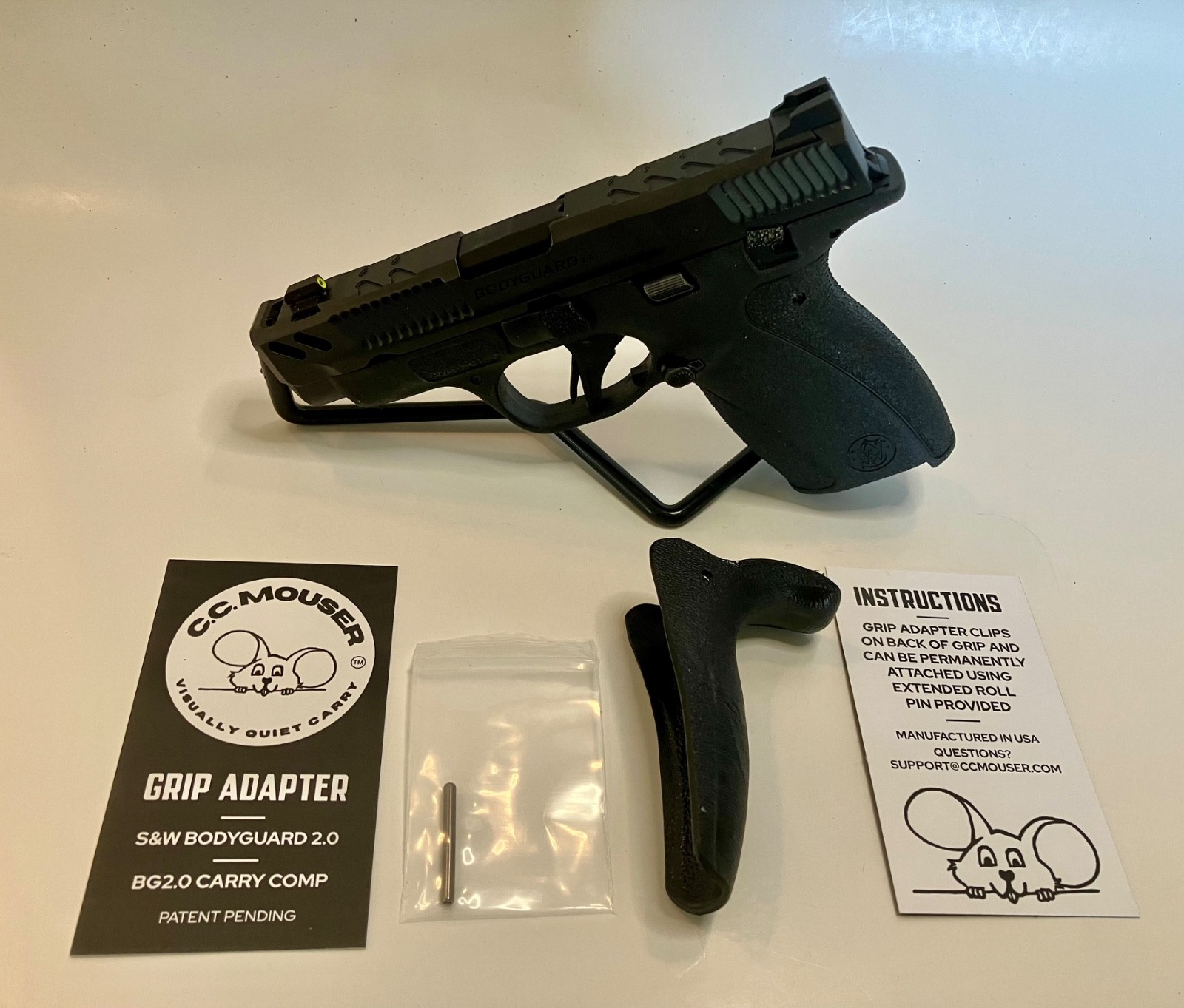 Grip Adapter For S&W Bodyguard 2.0 & Carry Comp