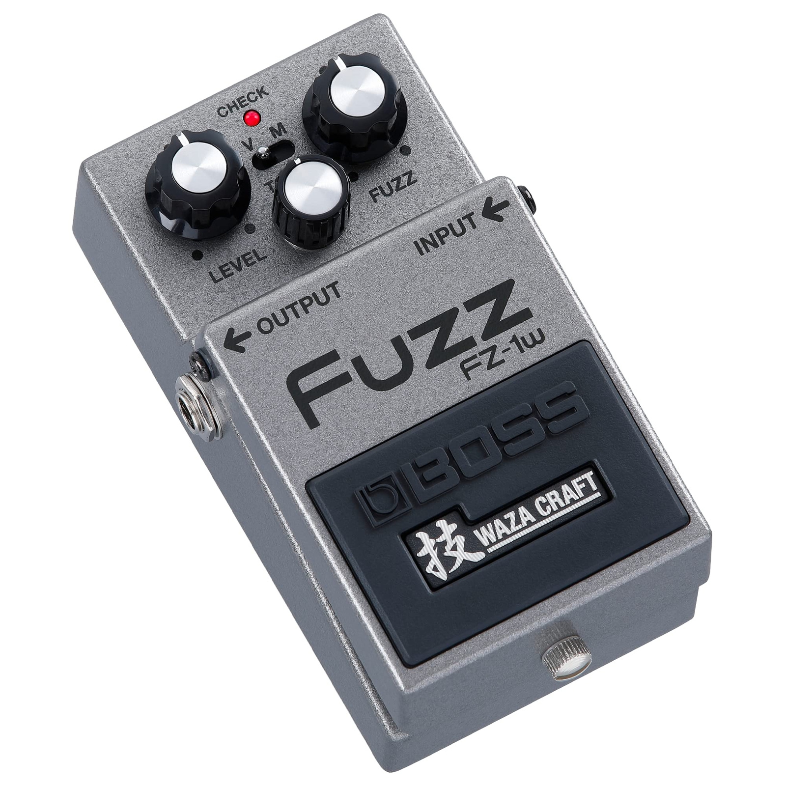 Boss FZ-1W Fuzz Waza Craft Guitar Effects Pedal Silver Unique sound and response