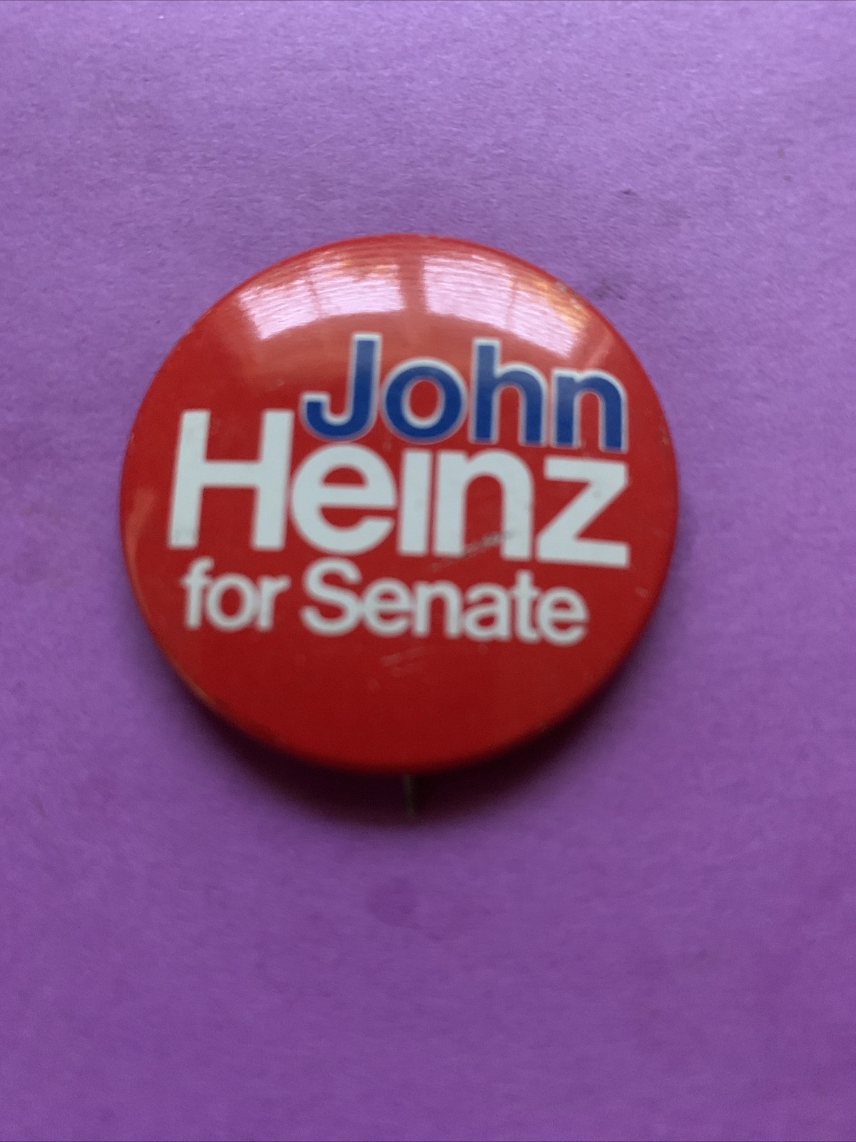 John Heinz For Senate Pinback Button - PA 1 1/2" Political Pennsylvania