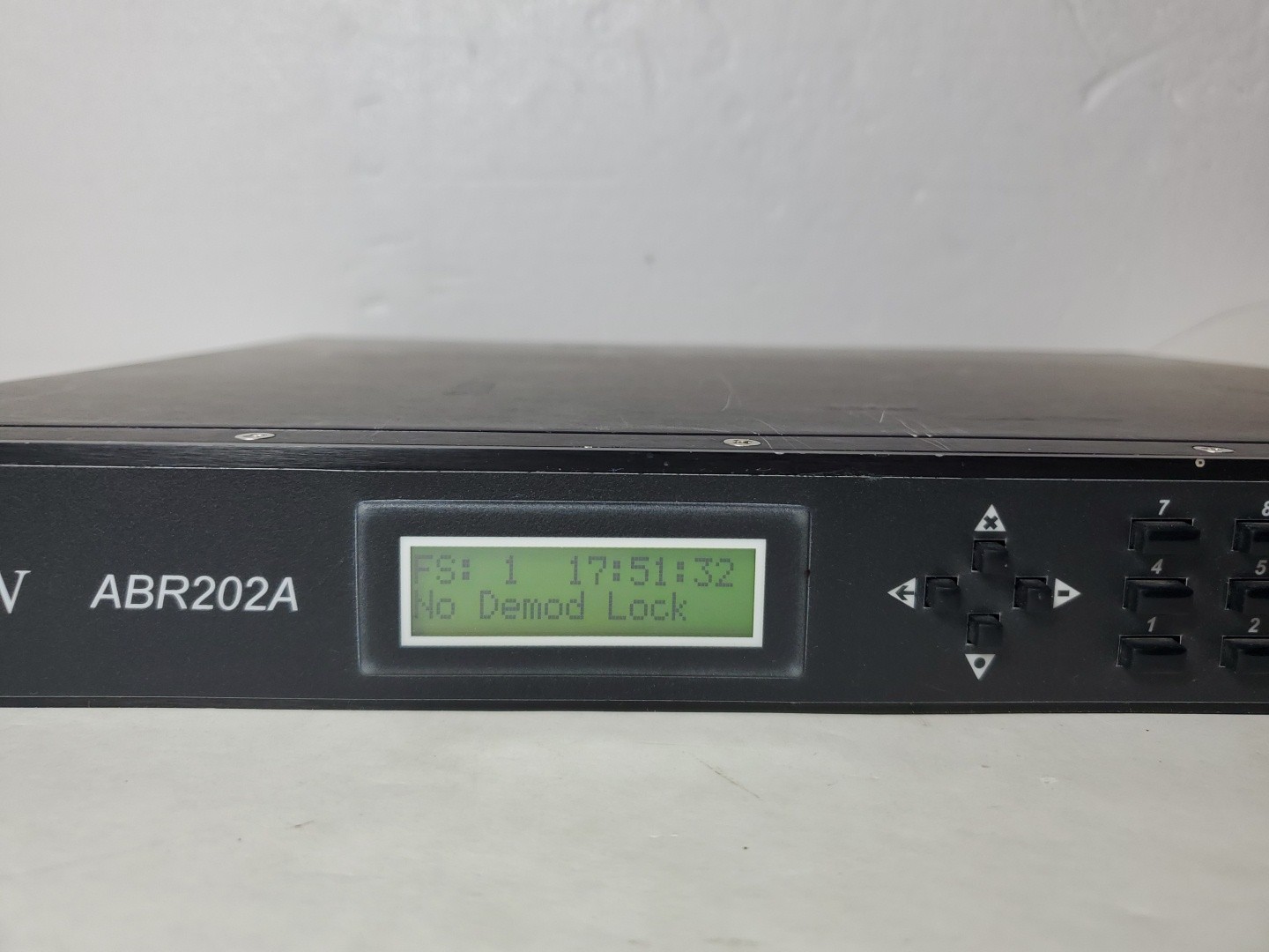 Tiernan ABR202A Professional SCPC/MCPC Audio Broadcast Receiver