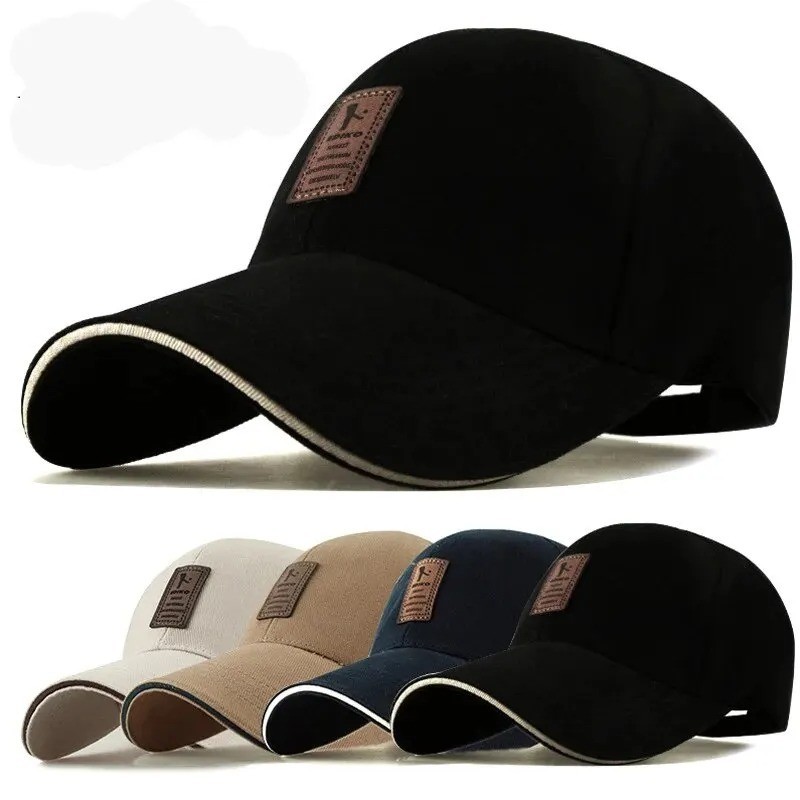 Cotton Baseball Cap Ball Dad Hat Adjustable Plain Solid Washed Men Washed PC