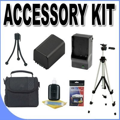 BP511 Replacement Battery w/60 Tripod, Rapid Charger & Case BigVALUEInc...
