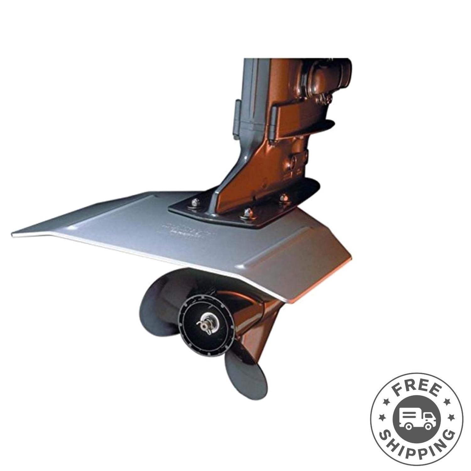Whale Tail XL Hydrofoil Stabilizer - Boost Outboard Performance and Safety