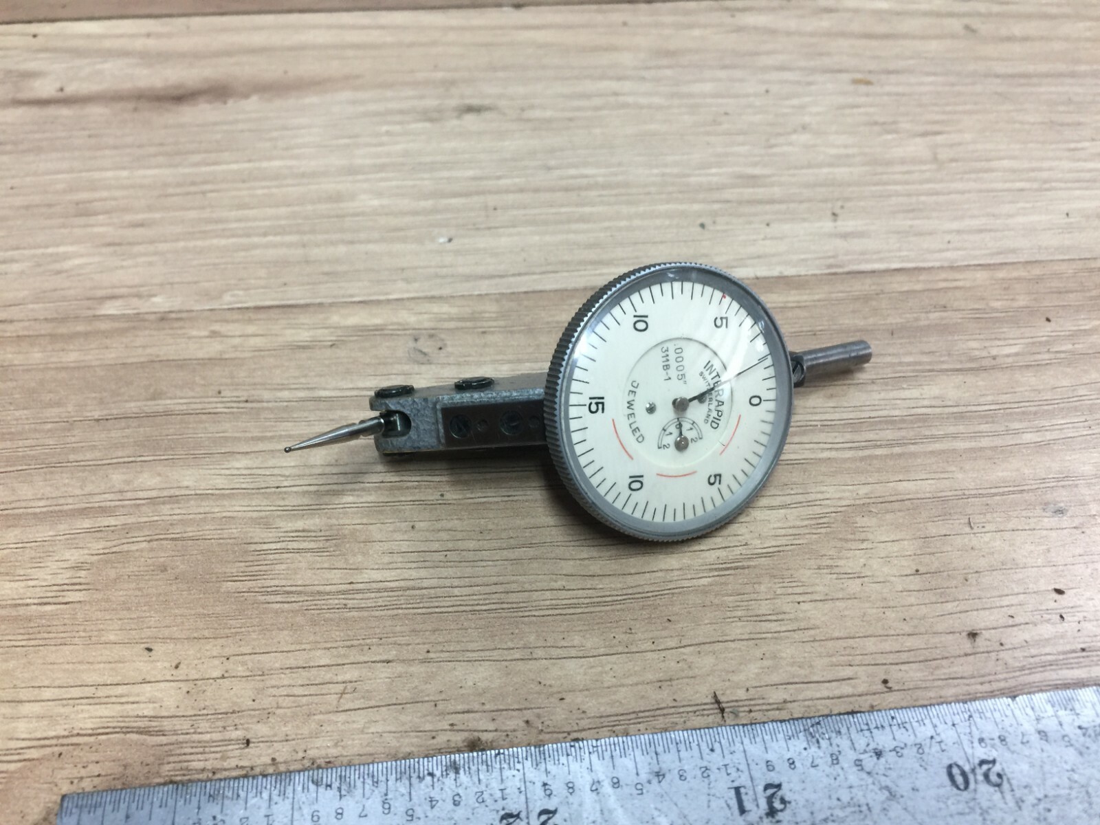 SWISS INTERAPID .0005 " TEST INDICATOR