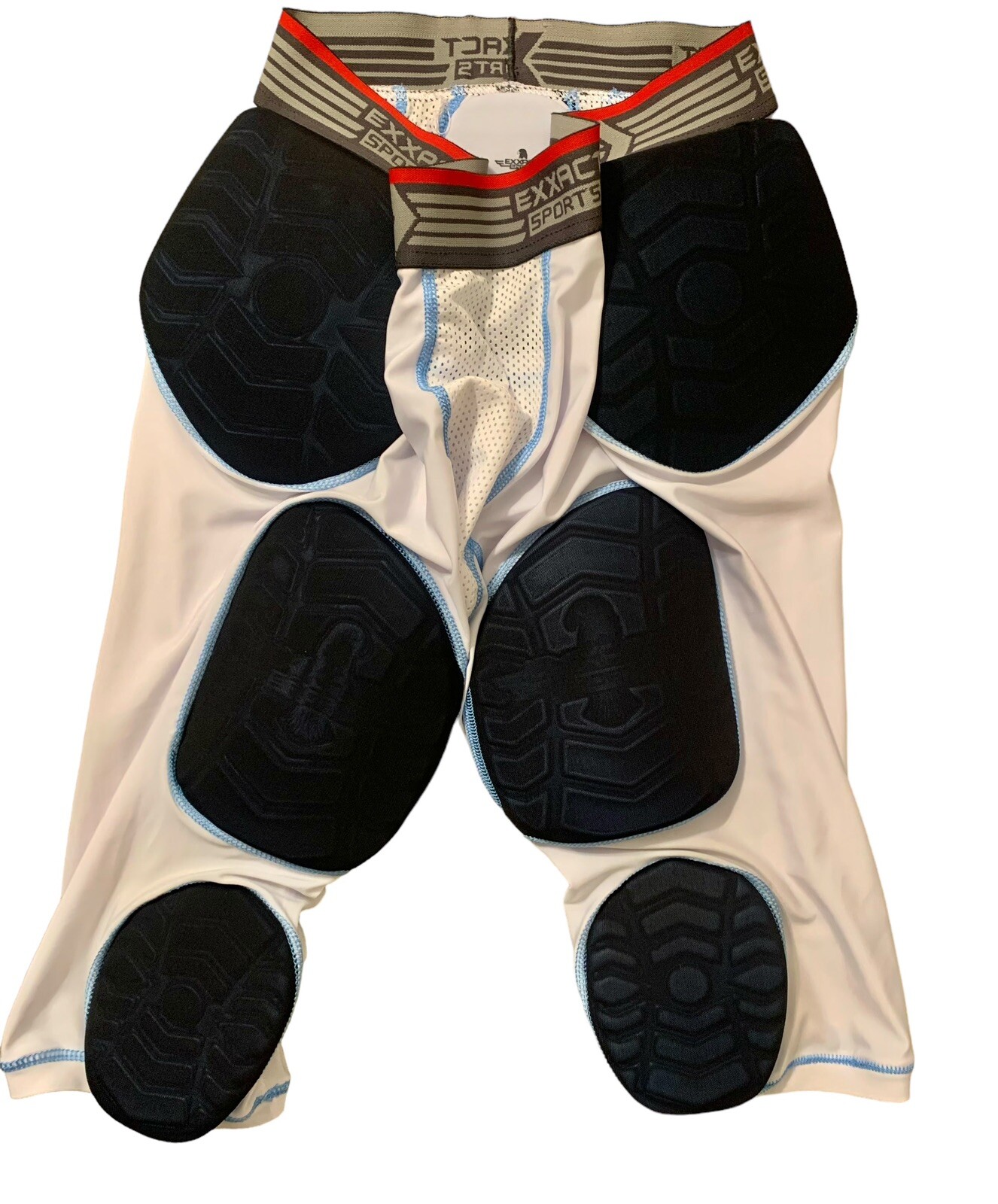 Exxact Sports 7-Pad Mens Combat Adult Football Girdle Size XXL NEW w/o Tags READ