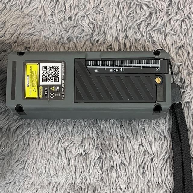 General Tools ToolSmart TS01 Laser Distance Meter Measurer with Case Tested
