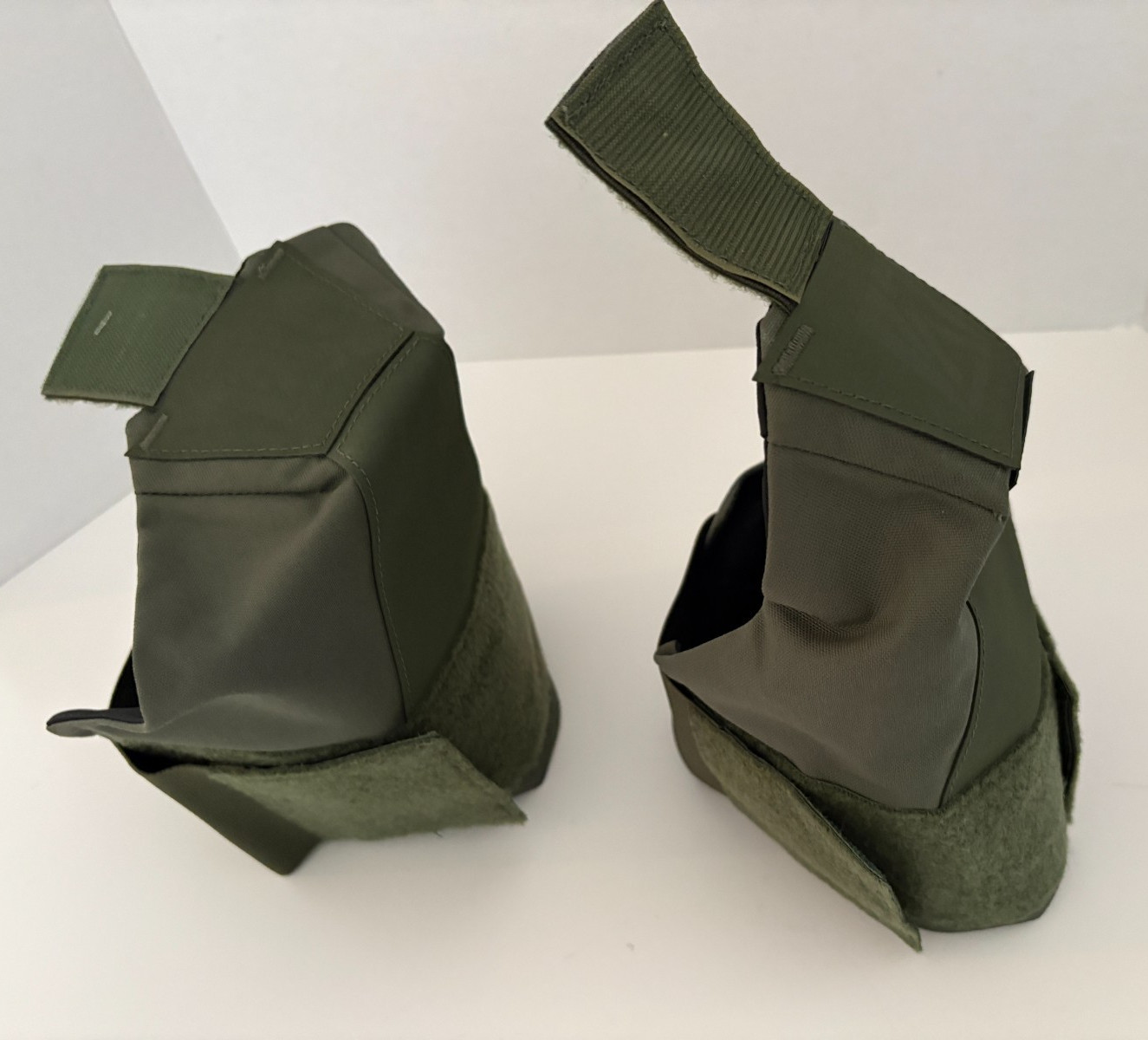 SAFARILAND/PROTECH Structured Upper Arm/Bicep Protector 2 Piece GreenW/Strap