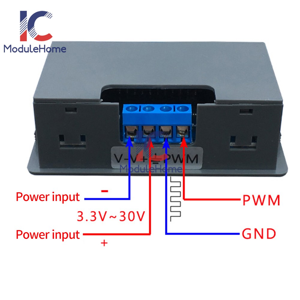 Adjustable PWM Pulse Frequency Duty Cycle Square Wave PWM1 Signal Generator