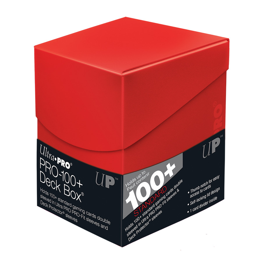 1 Ultra PRO Eclipse Pro-100+ Apple Red Deck Box