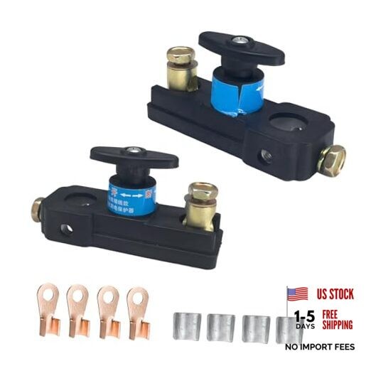 Battery Disconnect Switch 1V/4V Universal Battery Kill Switch with Metal 2