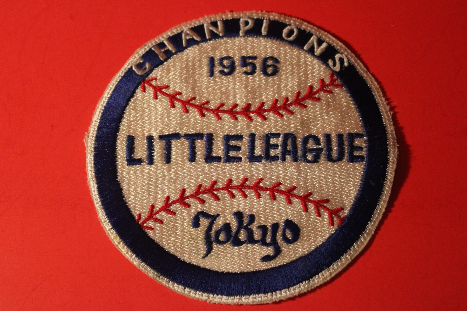 [RARE] TOKYO 1956 Little League Champs Patch 5in (BB)
