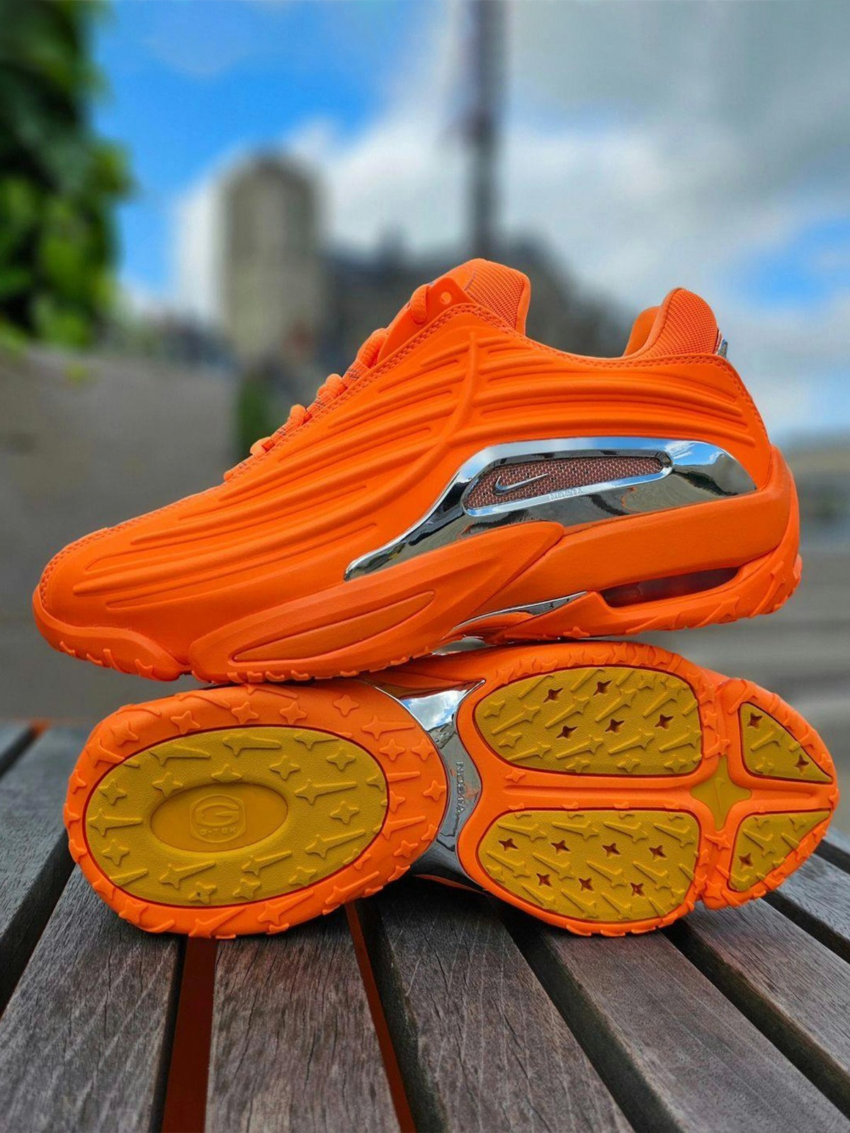 # Men's Size NOCTA x Nike Hot Step 2 'Total Orange' Silver&Orange
