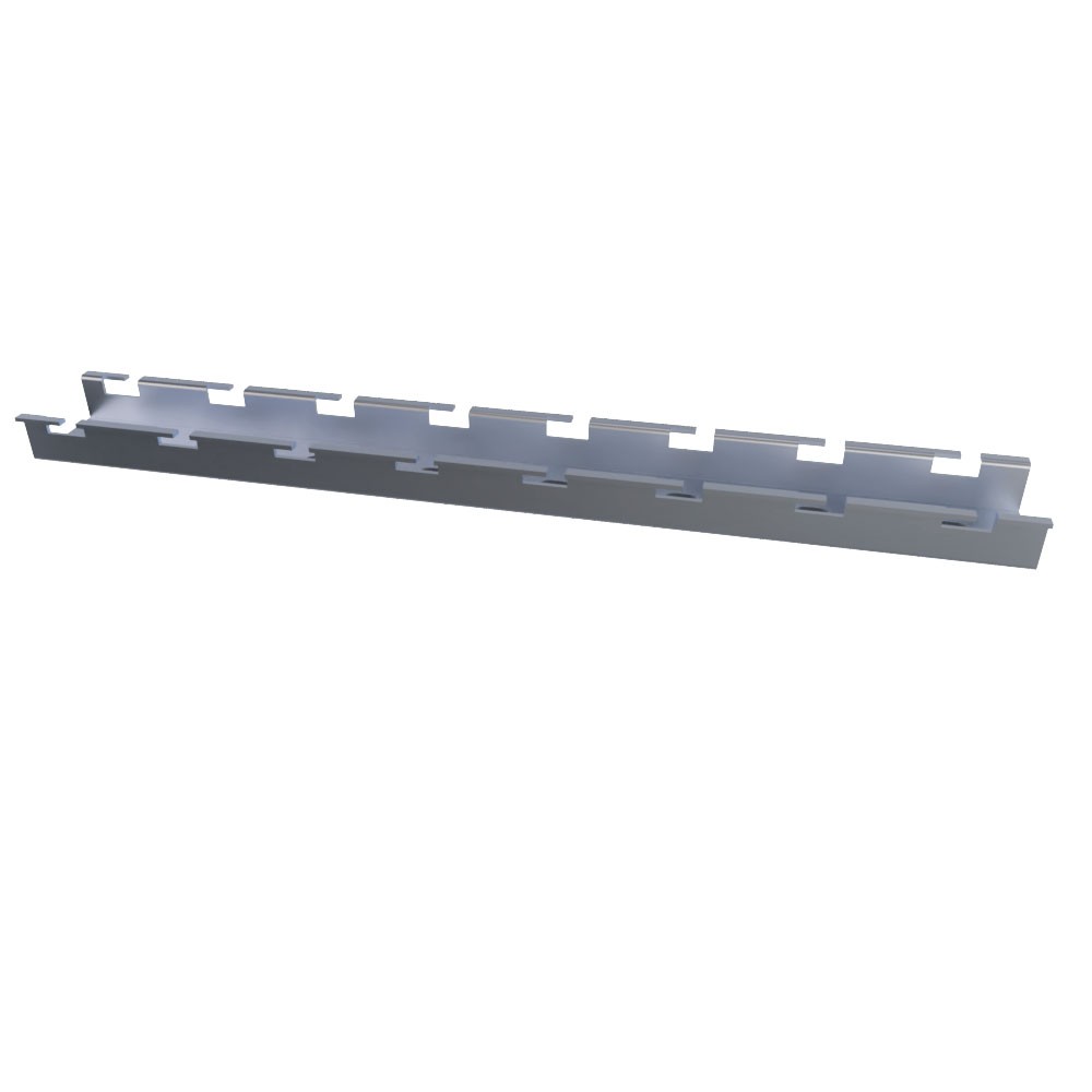 NavePoint Electro Zinc Plated 16" Ceiling Hanging Bar - 4 Pack