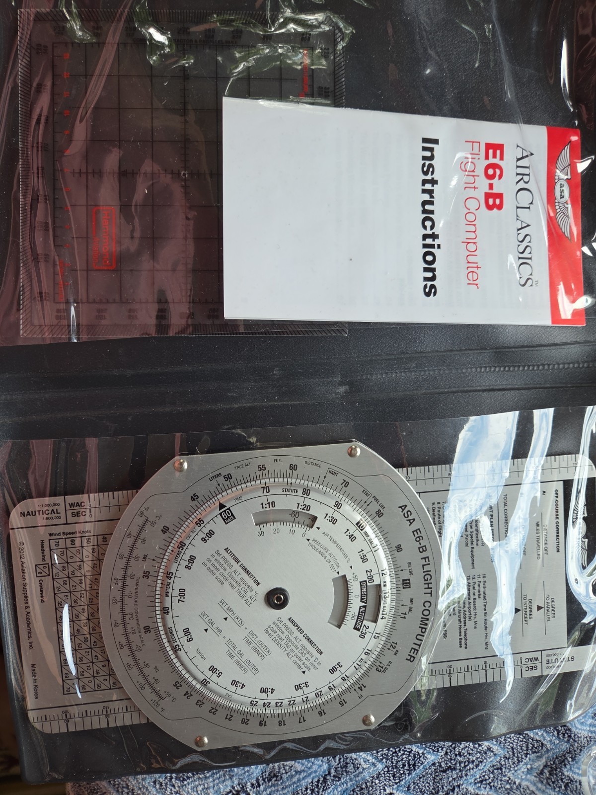 ASA E6B Metal Flight Computer | ASA-E6B