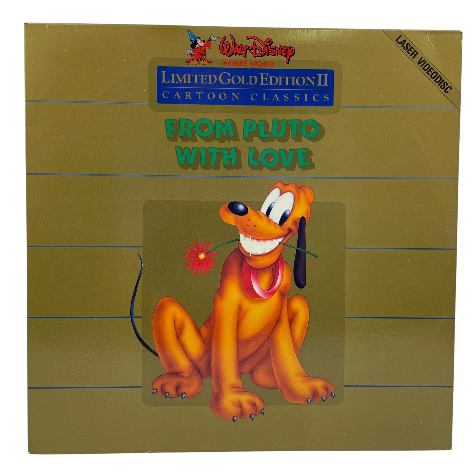 From Pluto With Love LaserDisc 1985 Animated Classic Limited Gold II Disney