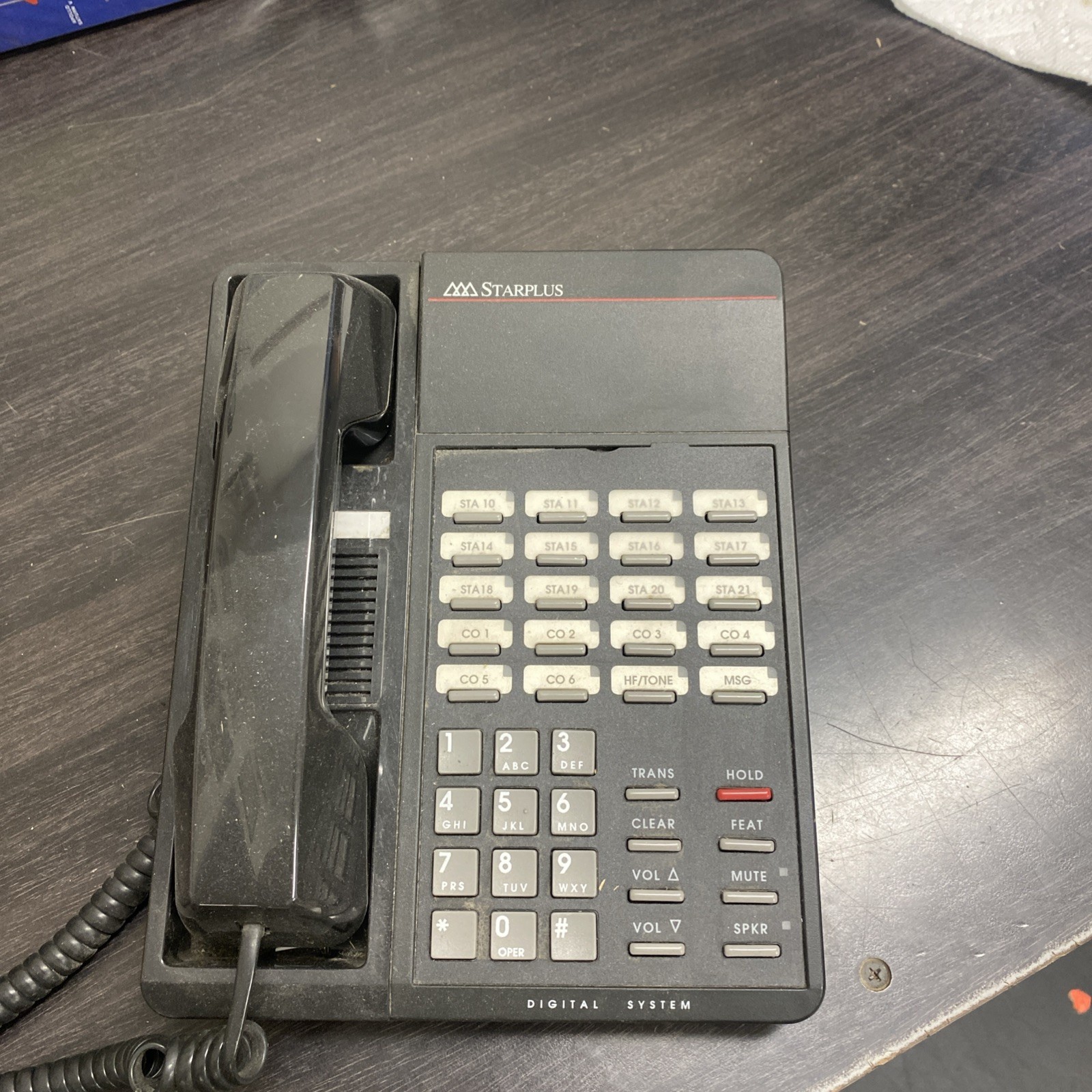 Vodavi Starplus So 7312-71 Telephone - Black She