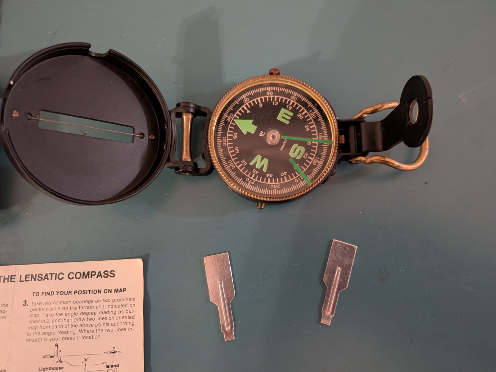 💥💥Engineer Lensatic Vintage Pocket Field Compass💥💥