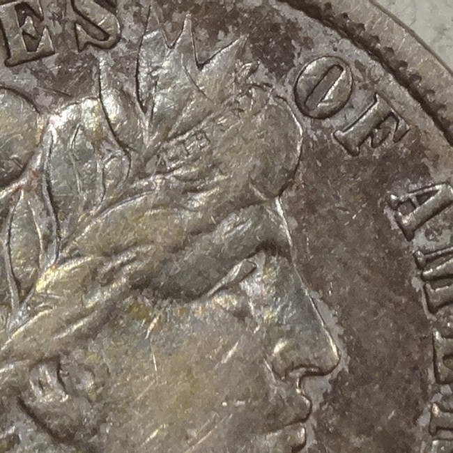 1906-S Barber Dime, Extremely Fine, Underrated Date 0903-07