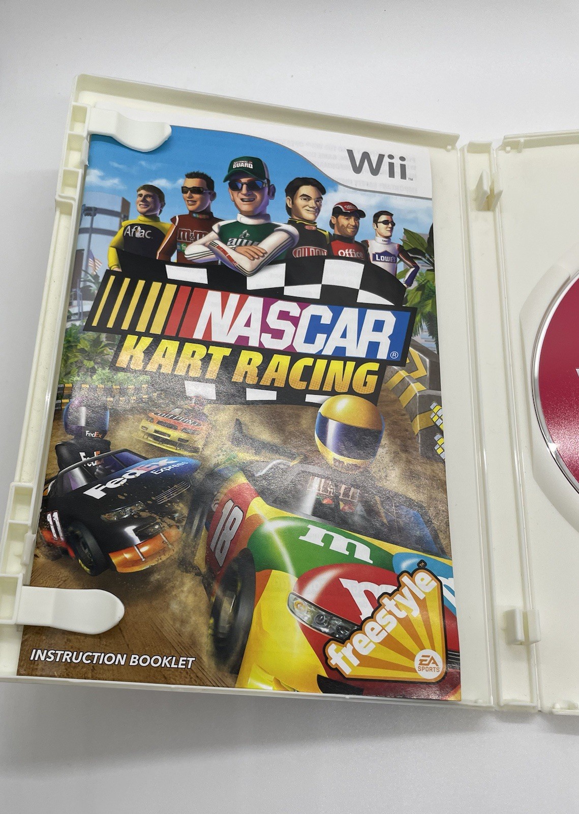 Wii NASCAR Kart Racing 2009 Game
