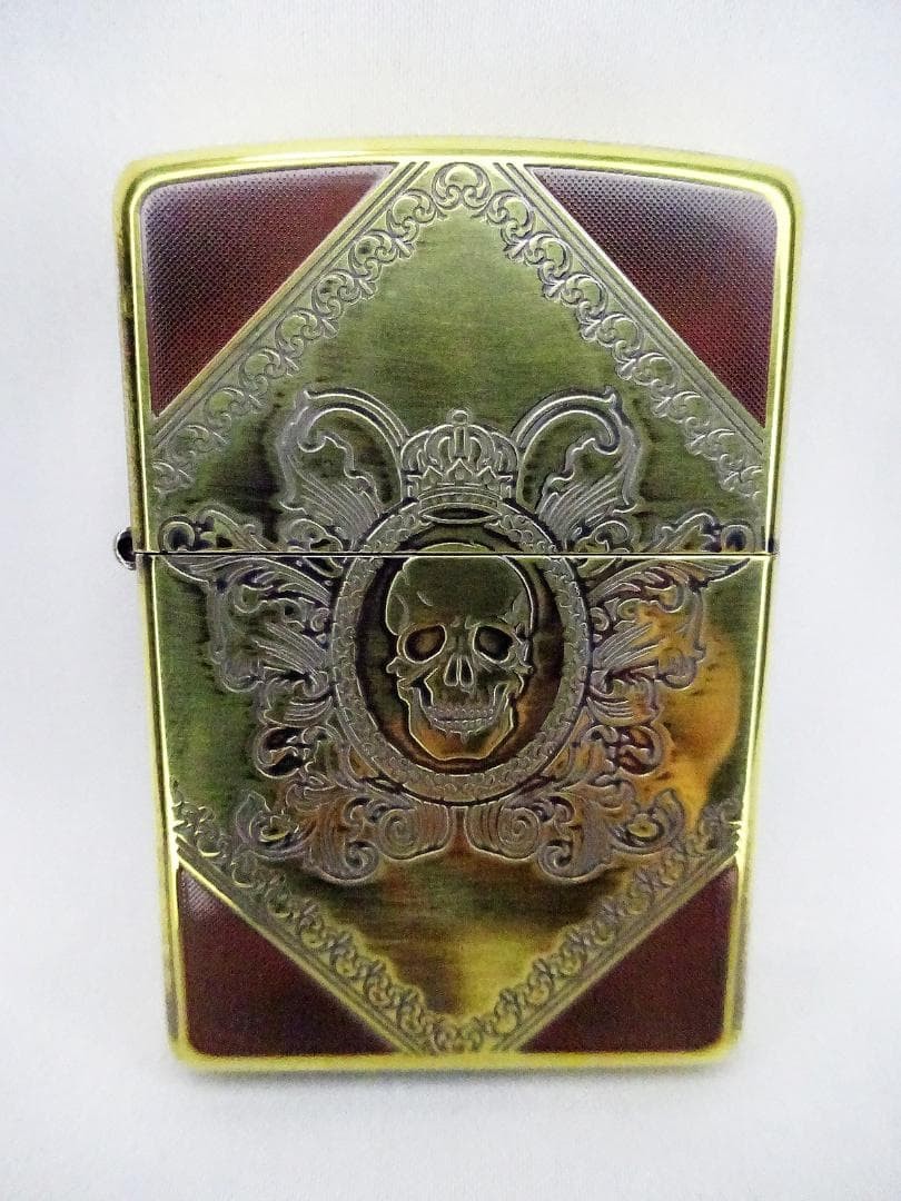 Zippo antique skull