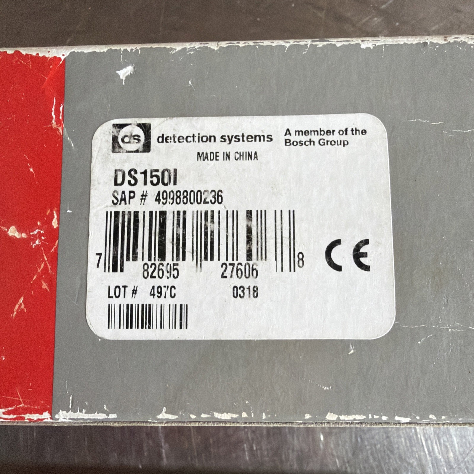 Bosch Security DS150I Motion Sensor