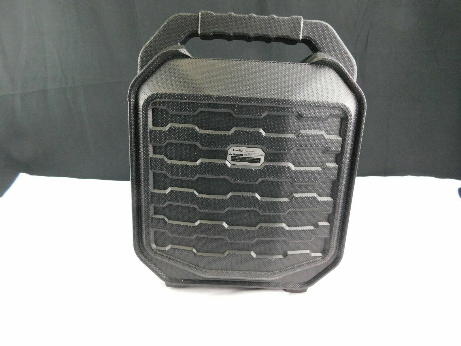 VerkTop Portable Speaker with Microphone - Black