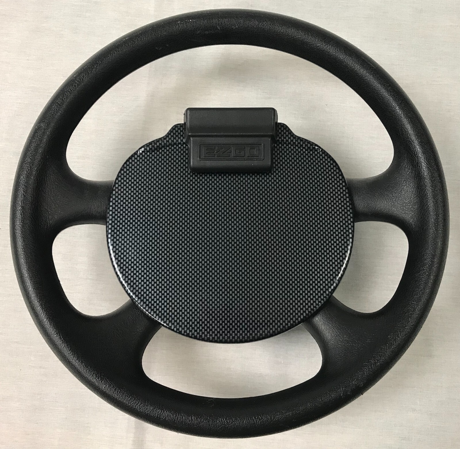 EZGO TXT GOLF CART STEERING WHEEL COVER - CARBON FIBER