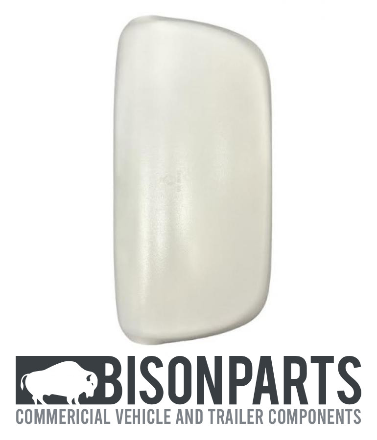 WHITE PAINTED MAIN MIRROR BACK COVER RH OR LH FITS DAF XF105 & XF SERIES