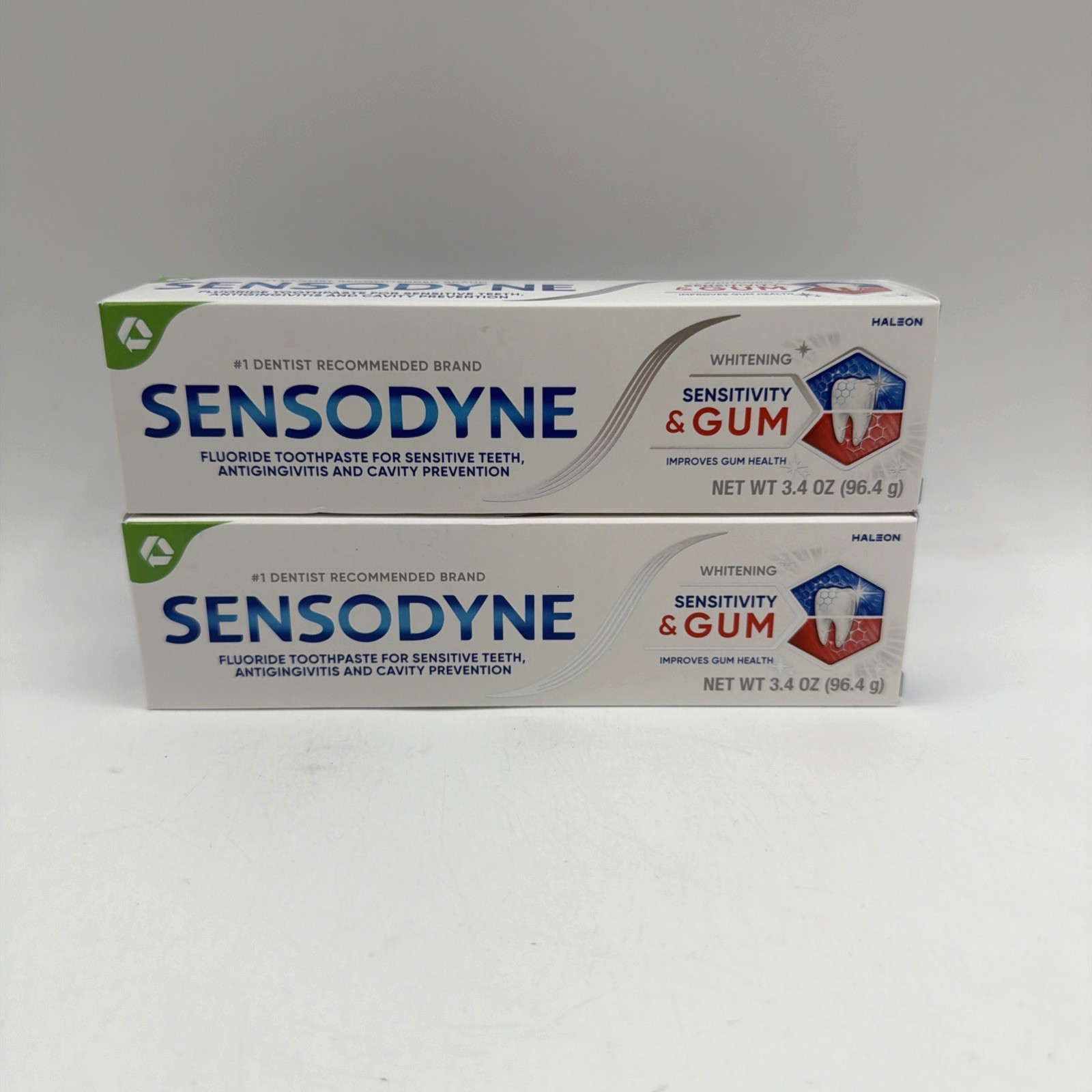 Sensodyne Sensitivity & Gum Whitening Toothpaste 3.4 Oz 2 Pack