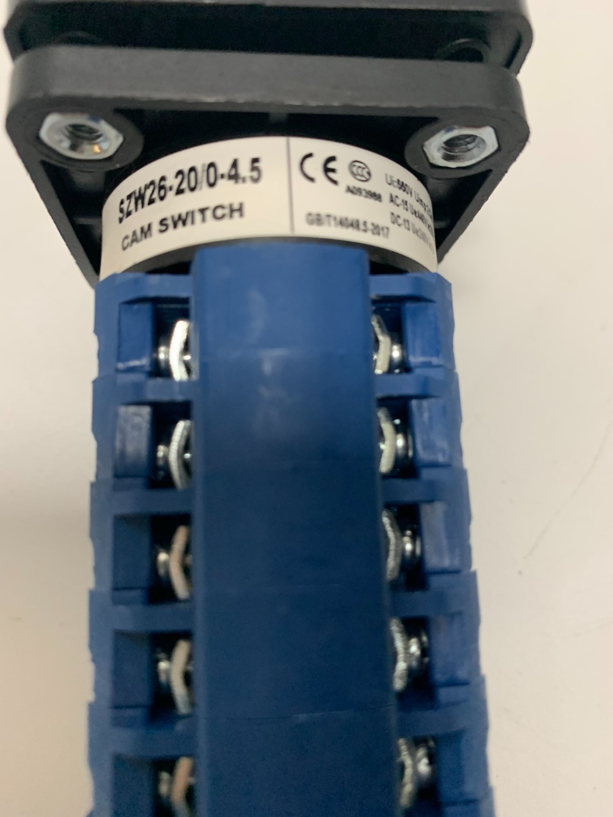 Rotary Switch Selector Cam Switch SZW26-20/0-4.5 5
