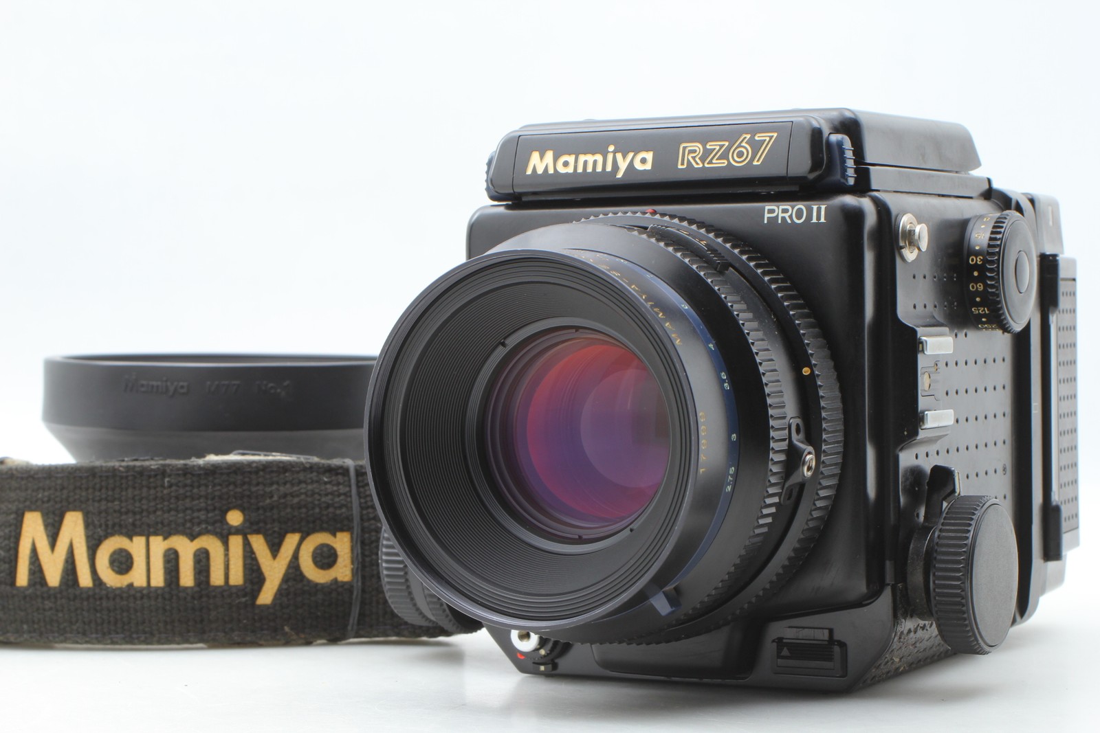 [ MINT ] Mamiya RZ67 PRO II Body Sekor Z 110mm F/2.8 W 120 Film Back From JAPAN