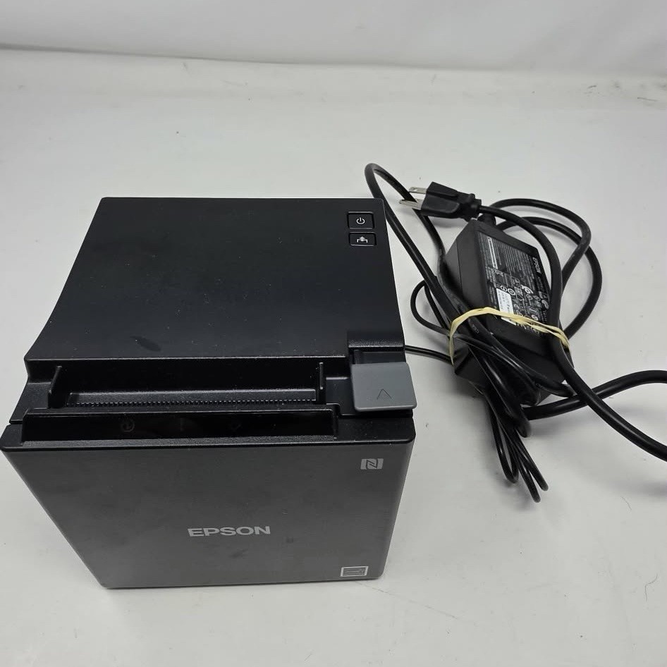 Epson TM-m30II M335A POS Receipt Printer Bluetooth Ethernet USB w/ Power Adapter