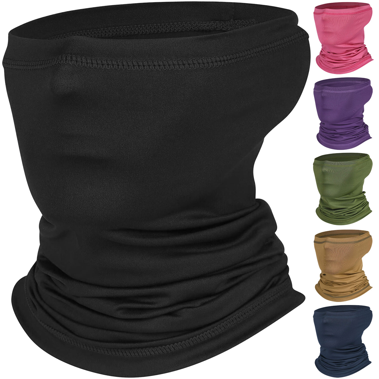 Neck Gaiter Face Mask Scarf Breathable Sun Wind-proof for Fishing Hiking Cycling