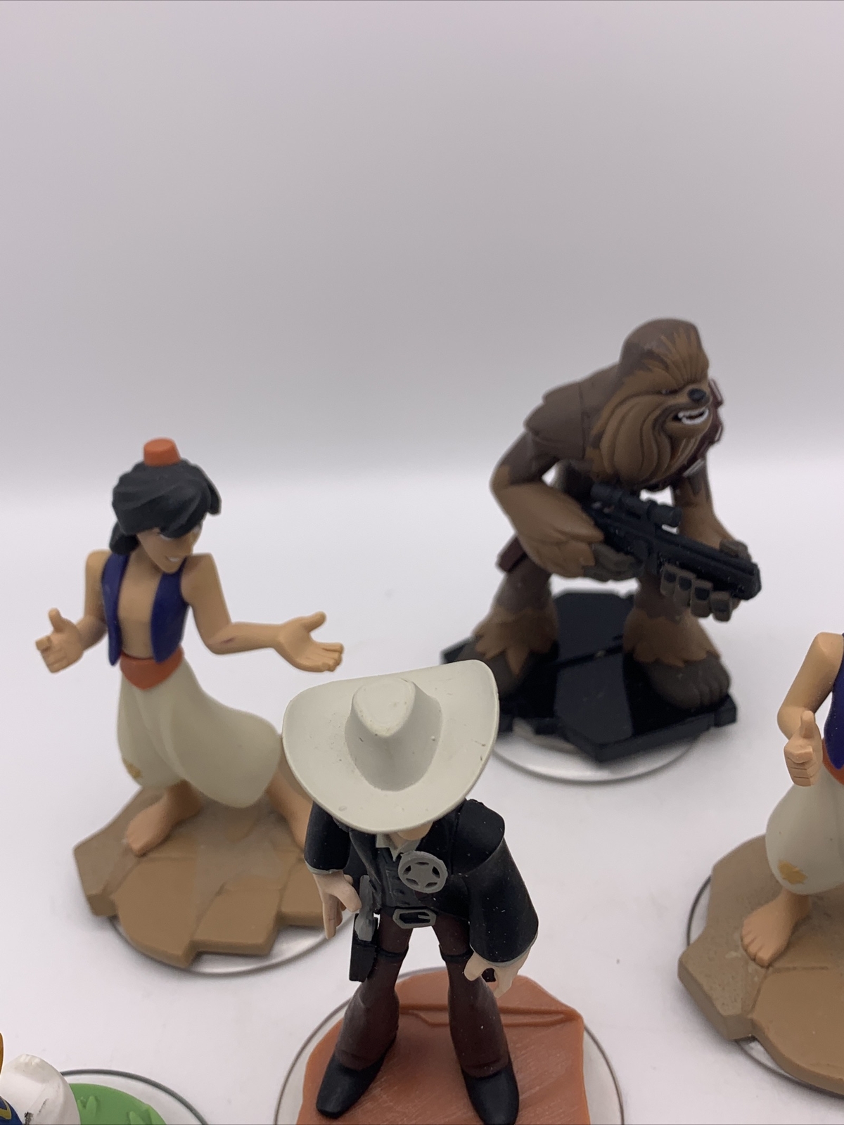 Disney Infinity Mixed lot of 8 Figures Game Pieces Character Figure Toy