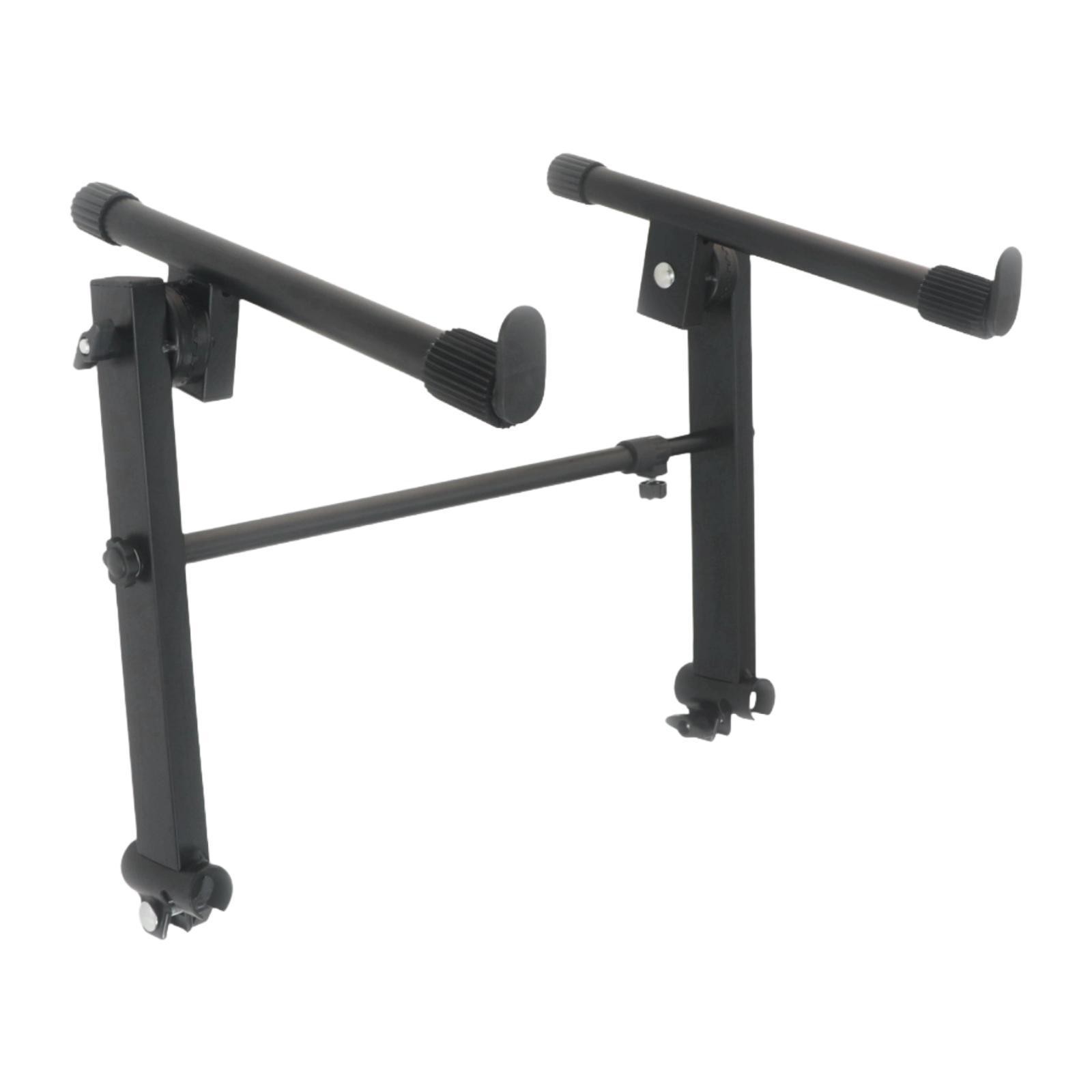 2 Tier Keyboard Stand Electronic Stand Sturdy Professional Portable Double