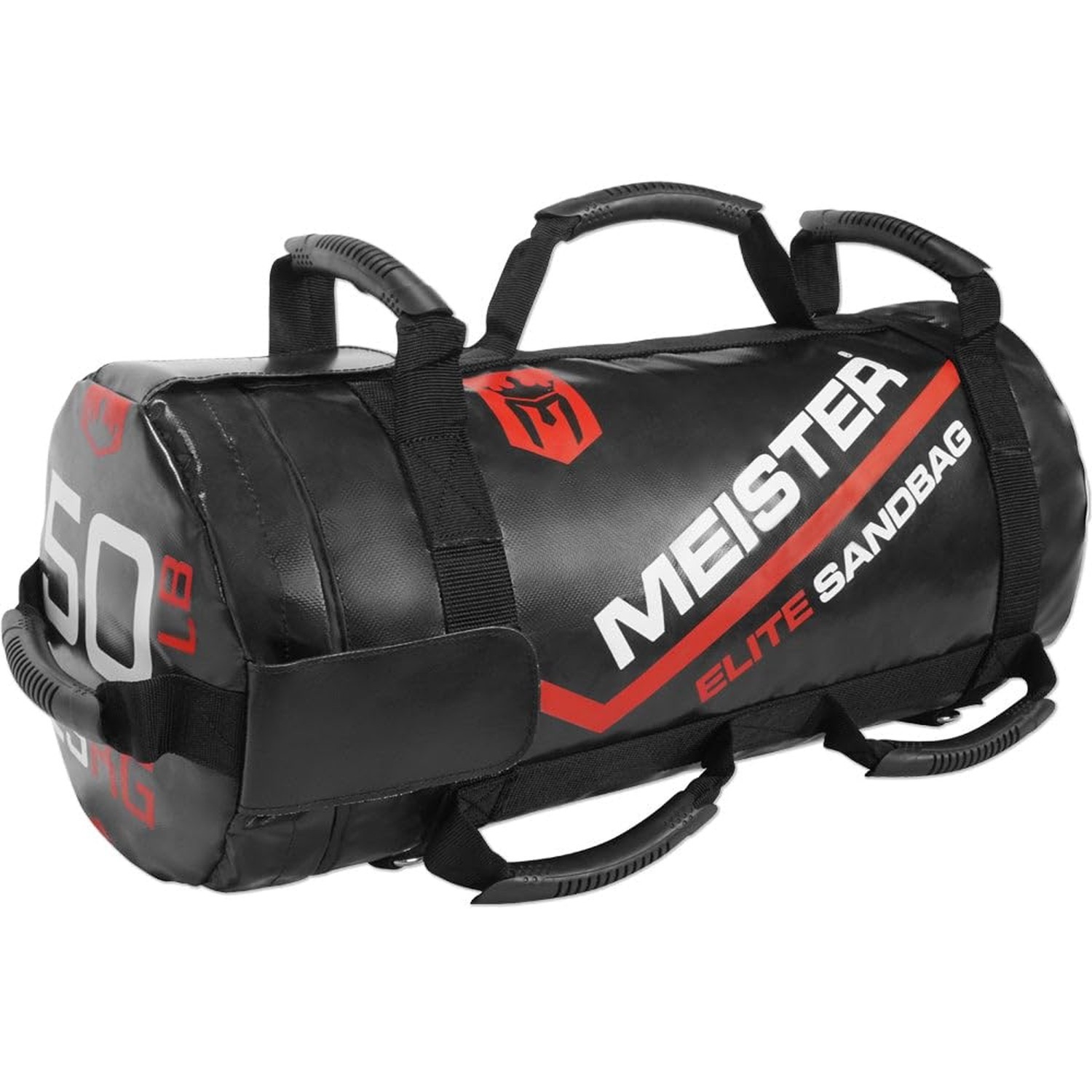 Meister 50lb Elite Fitness Sandbag Package w/ 3 Removable Kettlebells - BK | ...