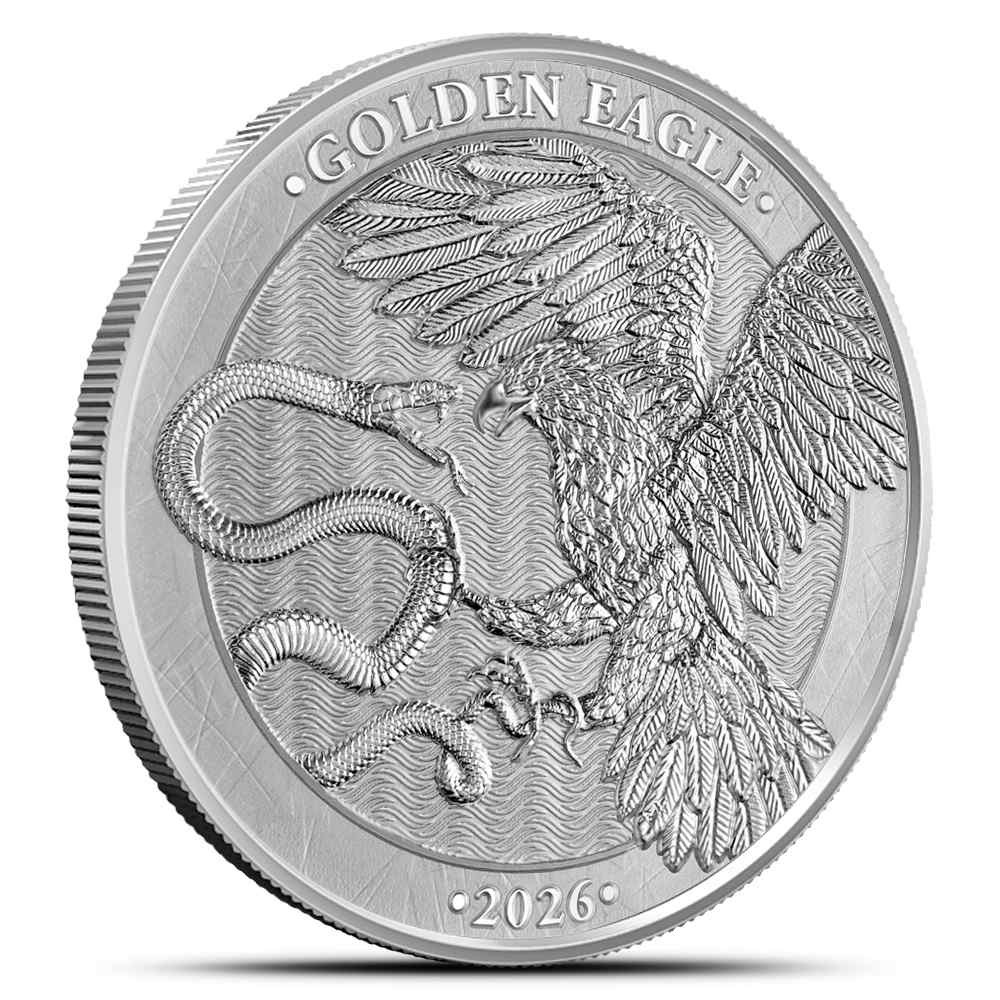 2026 1 oz Malta Silver Golden Eagle Coin (BU)