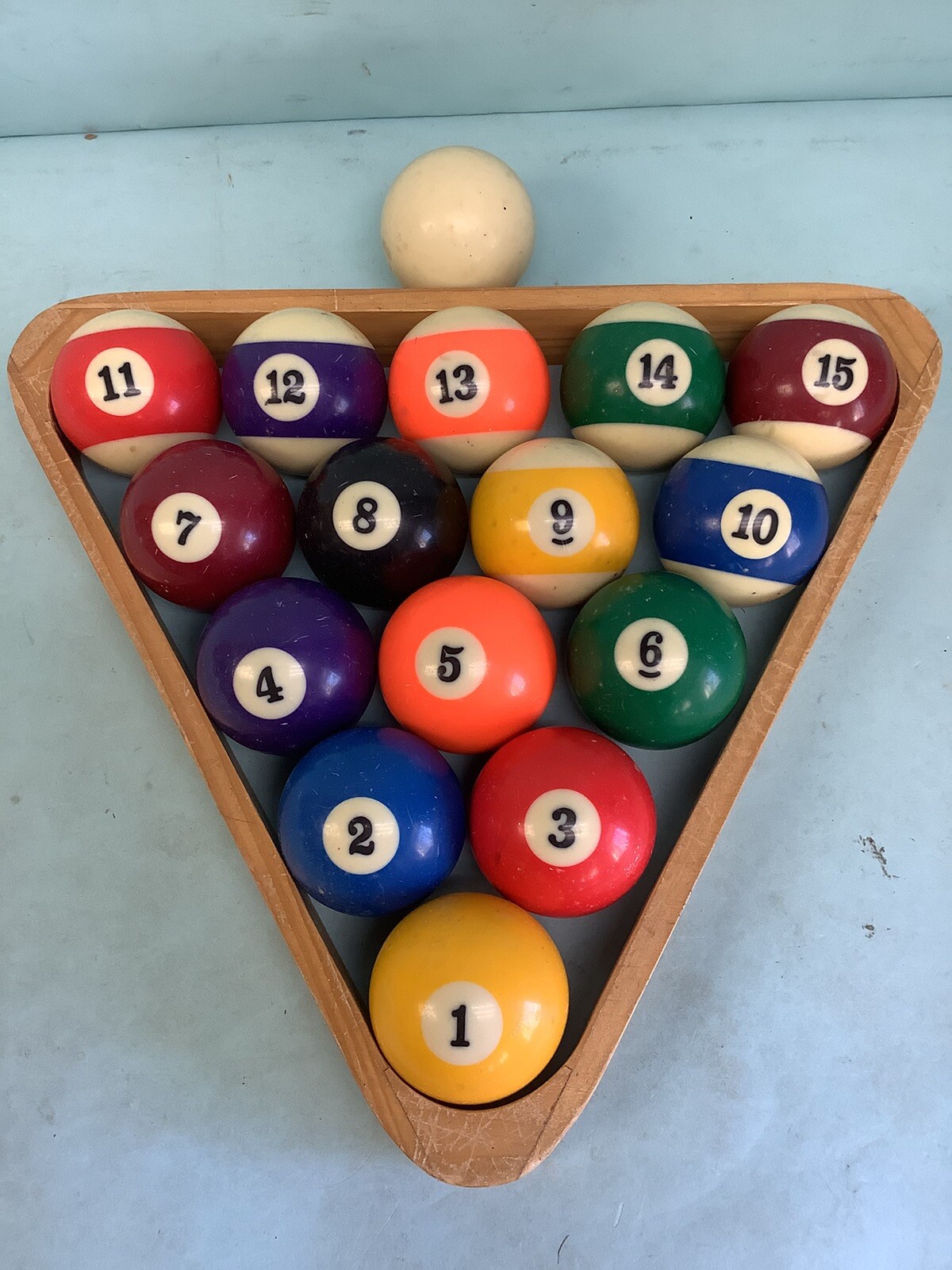 Sportcraft Billiard Ball Set Standard Regulation Size 2.25” 16 Balls