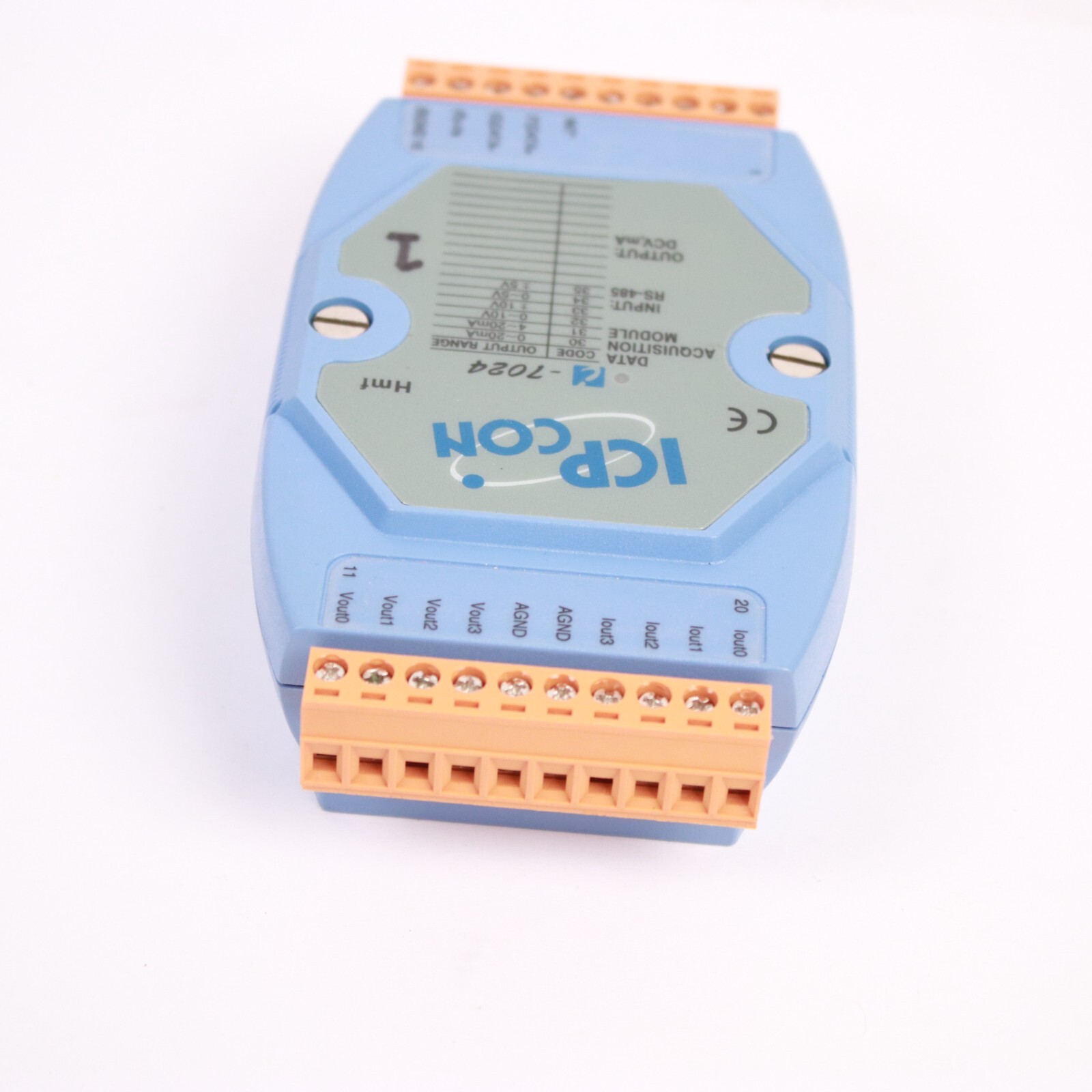 ICP CON I-7024 data acquisition module OUTPUT V,mA