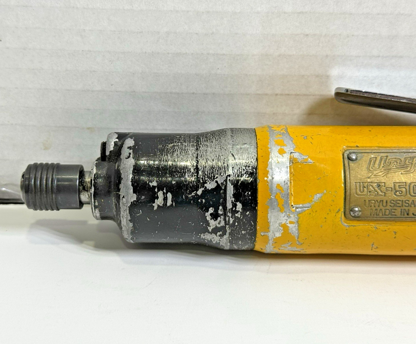 Vintage Uryu UX-500SD Hydraulic Inline Pulse Air Screwdriver No. 673243 UNTESTED