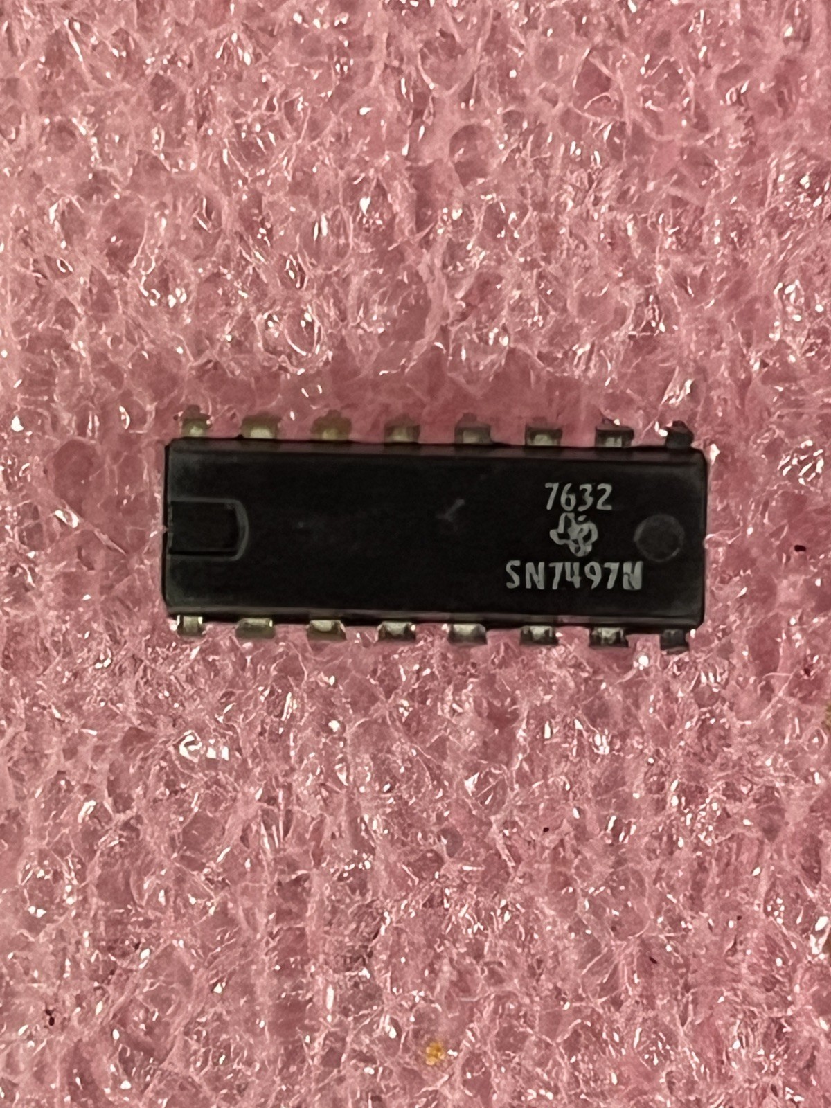 SN7497N IC SYNCHROUNOUS 6 BIT BIANRY MULTIPLIER 16 PIN DIP TI (LOT OF 1)